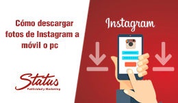 Cómo descargar fotos de instagram a móvil o pc