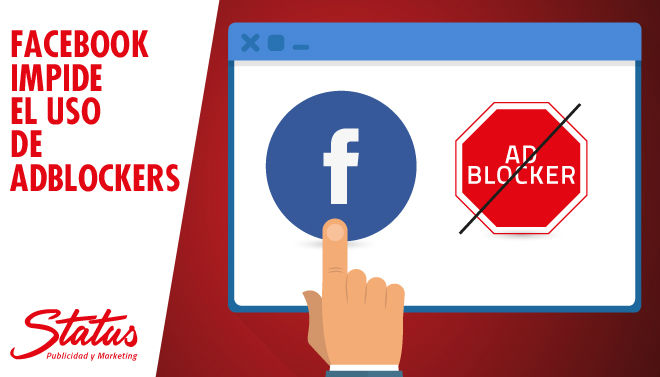 Facebook impide el uso de AdBlockers