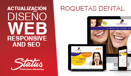 Rediseño web Roquetas Dental