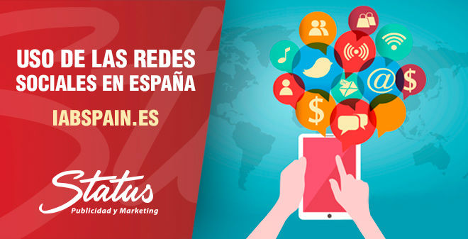 Uso redes sociales en España